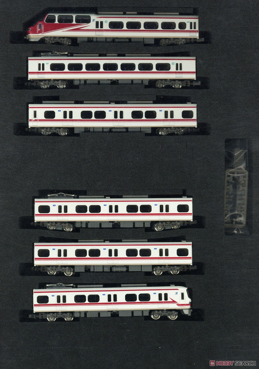 Meitetsu Series 1030/1230 (w/Head Mark for`Panorama Super` Debut 30th Anniversary) Six Car Formation Set (w/Motor) (6-Car Set) (Pre-colored Completed) (Model Train) Item picture1
