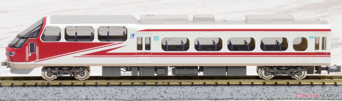 Meitetsu Series 1030/1230 (w/Head Mark for`Panorama Super` Debut 30th Anniversary) Six Car Formation Set (w/Motor) (6-Car Set) (Pre-colored Completed) (Model Train) Item picture2