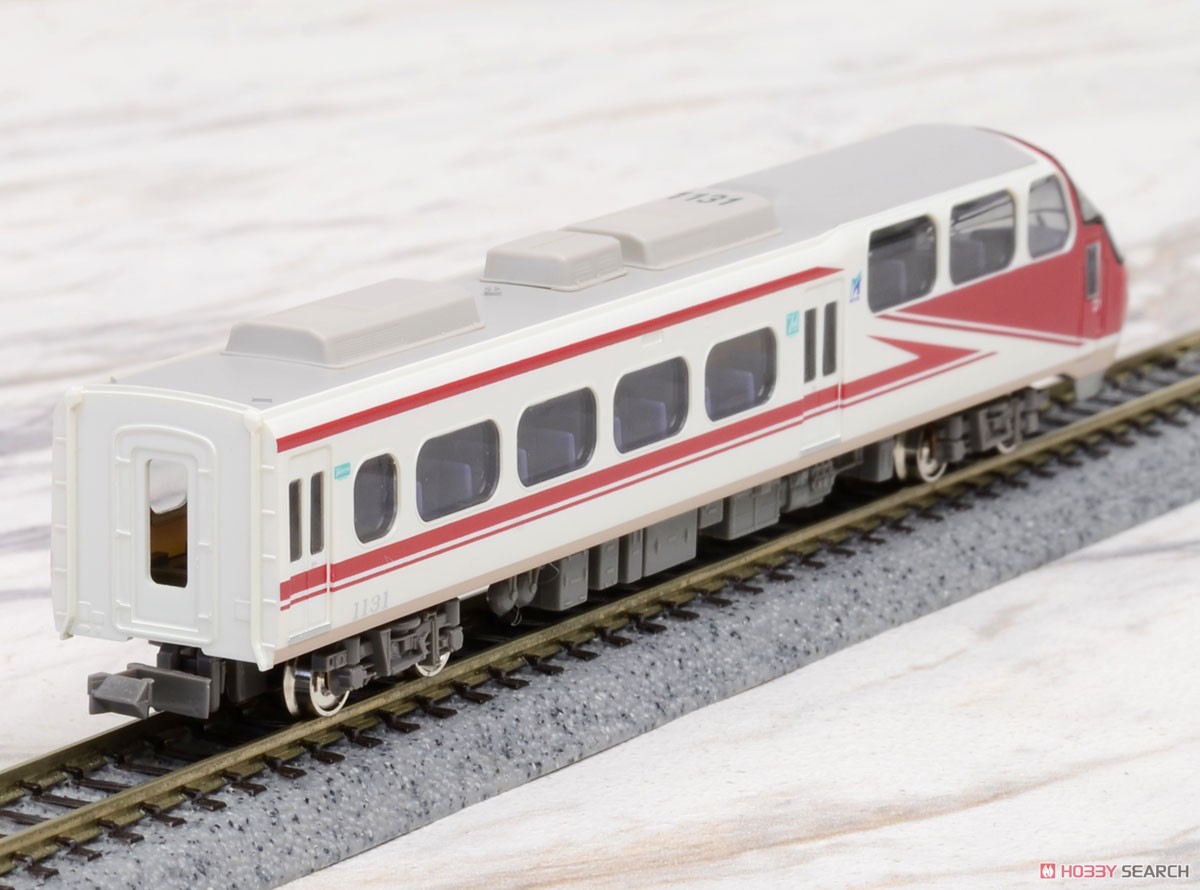 Meitetsu Series 1030/1230 (w/Head Mark for`Panorama Super` Debut 30th Anniversary) Six Car Formation Set (w/Motor) (6-Car Set) (Pre-colored Completed) (Model Train) Item picture4