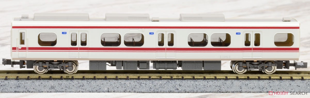 Meitetsu Series 1030/1230 (w/Head Mark for`Panorama Super` Debut 30th Anniversary) Six Car Formation Set (w/Motor) (6-Car Set) (Pre-colored Completed) (Model Train) Item picture6