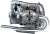 BMW R90S ボクサー フラット・ツイン エンジン 空冷OHV2気筒 透明モデルキット (モーターライズ) (プラモデル) 商品画像1