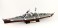 German Navy Battle Ship Bismarck w/Flag, Ship Name Plate Photo-Etched Parts (Plastic model) 商品画像1 Thumbnail