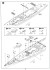 German Navy Battle Ship Bismarck w/Flag, Ship Name Plate Photo-Etched Parts (Plastic model) 設計図10 Modal Thumbnail