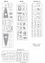 German Navy Battle Ship Bismarck w/Flag, Ship Name Plate Photo-Etched Parts (Plastic model) 設計図19 Modal Thumbnail