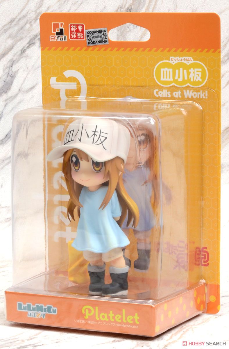 Deformation Series Lulumecu [Cells at Work!] Platelet (PVC Figure) Package1