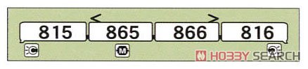 京阪 800系 新塗装 (4両セット) (鉄道模型) 解説1