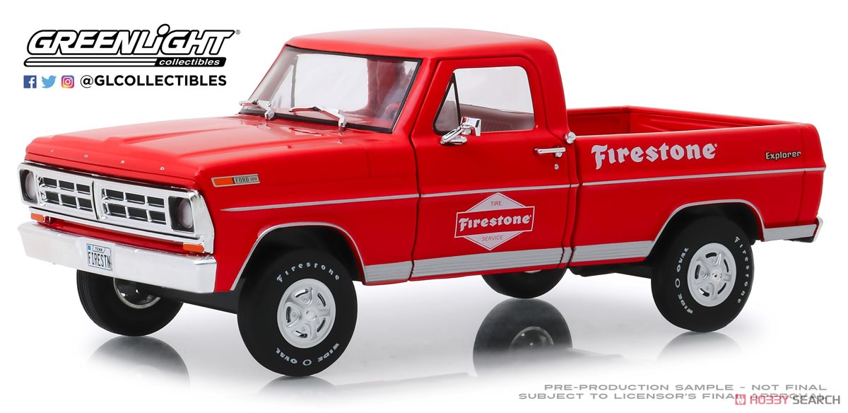 Running on Empty - 1971 Ford F-100 - Firestone Tire Service (Diecast Car) Item picture1