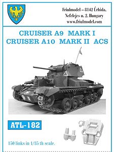 Challenger A9 Mark I Cruiser A10 Mark II ACS (Plastic model)