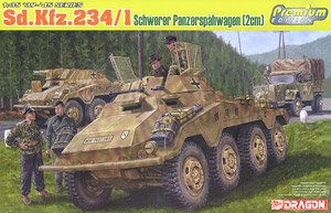 Sd.kfz.234/1 w/2cm Gun Premium Edition (Plastic model)