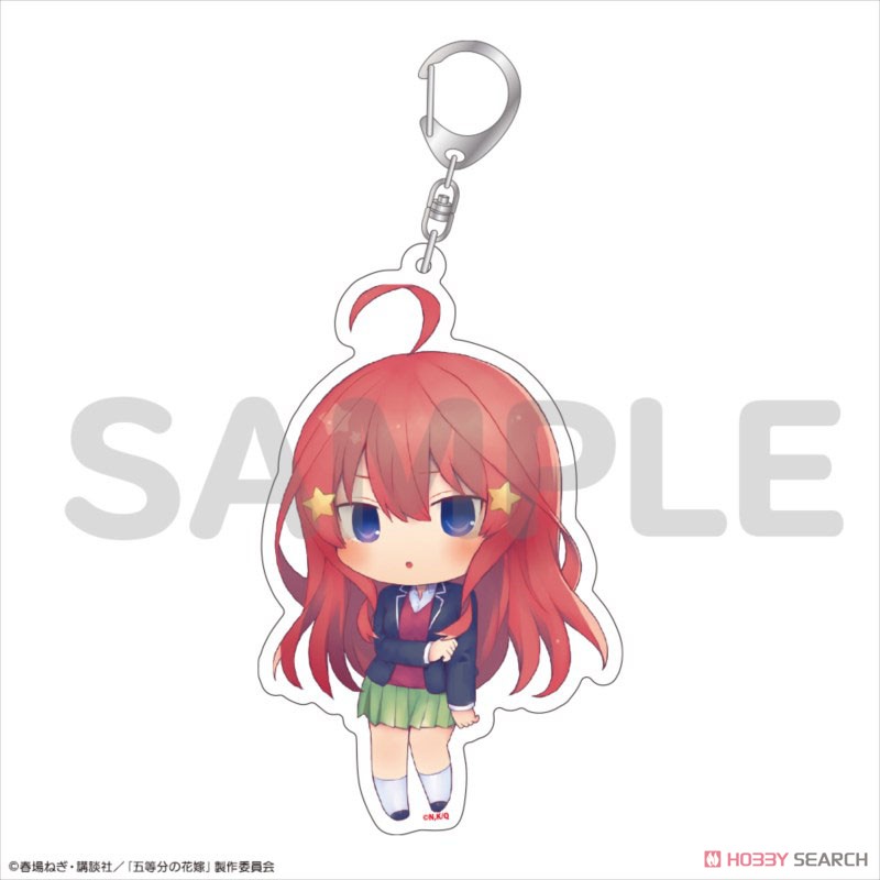 The Quintessential Quintuplets Acrylic Key Ring Itsuki Nakano (Anime Toy) Item picture1