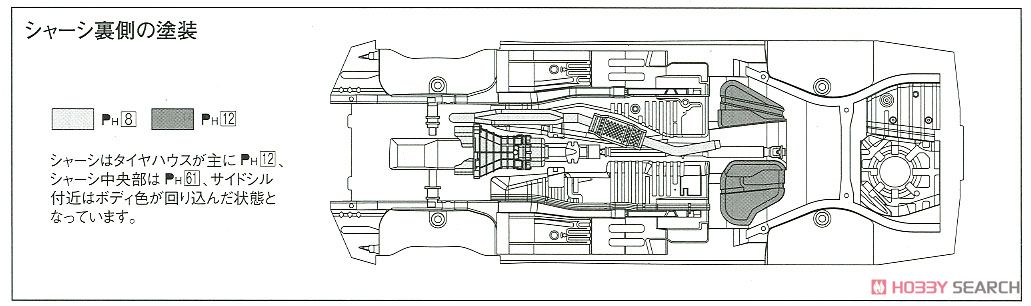 ニッサン ER34 スカイライン 25GT-X ターボ `98 (プラモデル) 塗装3