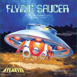 The Flying Saucer (Old Aurora) (Plastic model)