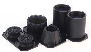 F-16 C/D Block 30/40/50/60 GE Exhaust Nozzle & After Burner Set (Opened+Closed) (for Tamiya) (Plastic model)