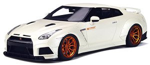 Prior Design PD750WB (R35 GT-R) (Pearl White) (Diecast Car)