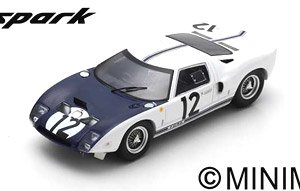 Ford GT No.12 24H Le Mans 1964 J.Schlesser R.Attwood (ミニカー)