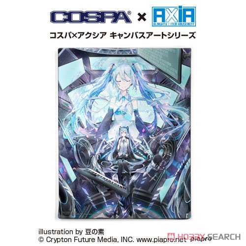 コスパ×アクシアキャンバスアートシリーズ 初音ミク Circulator キャンバスアート (キャラクターグッズ) 商品画像1