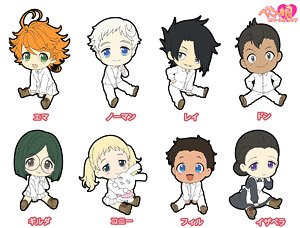 The Promised Neverland Petanko Trading Rubber Strap (Set of 8) (Anime Toy)