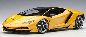 Lamborghini Centenario (Metallic Yellow) (Diecast Car)