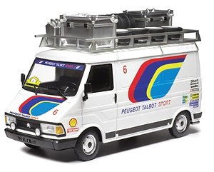 シトロエン C35 1985 プジョー タルボ スポーツ アシスタンス (ミニカー)