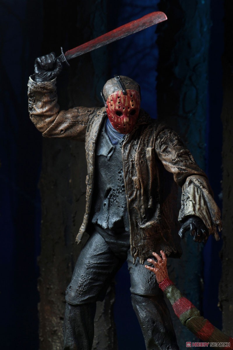 Freddy vs. Jason / Jason Voorhees Ultimate 7 inch Action Figure (Completed) Other picture7