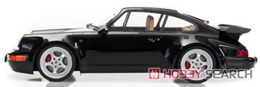 ポルシェ 911(964) 3.6 ターボ (ブラック) (ミニカー) 商品画像2