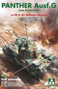 Panther G Late Production with IR & Antiair Armour (Full Interior) (Plastic model)