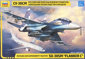 Sukhoi Su-30SM `Flanker-C` (Plastic model)