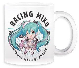 Hatsune Miku Racing Ver. 2019 Mug Cup (3) (Anime Toy)