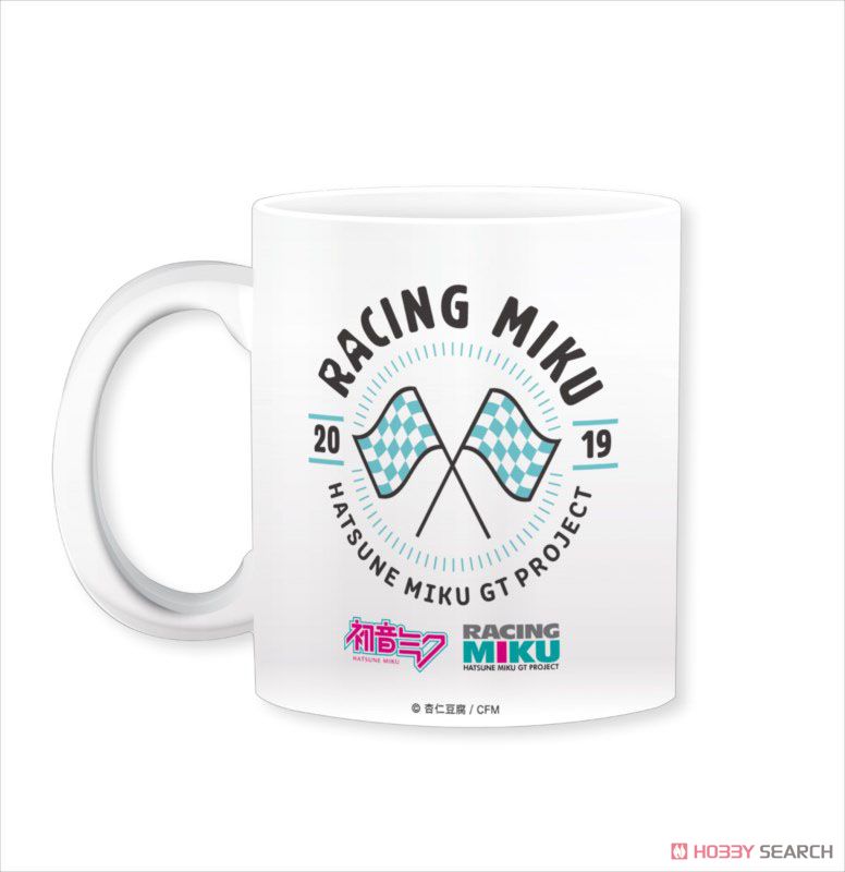 Hatsune Miku Racing Ver. 2019 Mug Cup (3) (Anime Toy) Item picture2