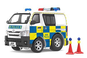 TinyQ Toyota Hiace Police (Traffic) (Toy)