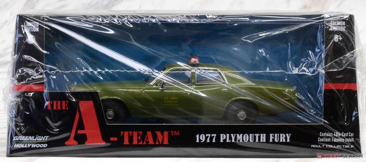 The A-Team (1983-87 TV Series) - 1977 Plymouth Fury U.S. Army Police (ミニカー) パッケージ1