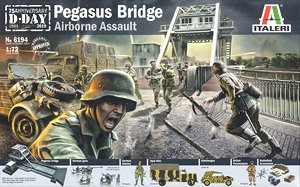 WW.II ペガサス橋の戦い D-DAY ノルマンディ上陸作戦 75周年記念 バトルセット (プラモデル)