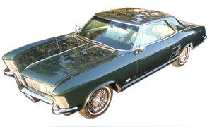 1963 Buick Riviera Spruce Green (ミニカー)