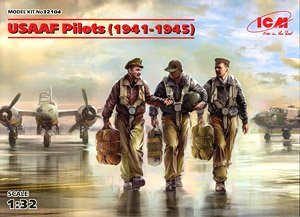 USAAF パイロットセット (1941-1945) (プラモデル)