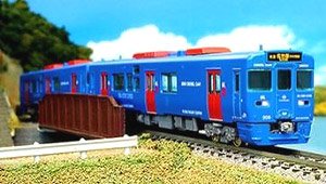 J.R. Kyushu Type KIHA220-200 (Sea Side Liner) Two Car Formation Set (w/Motor) (2-Car Set) (Pre-colored Completed) (Model Train)