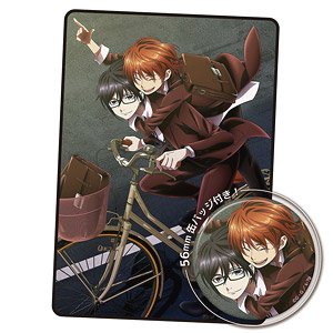 K: Seven Stories Blanket w/Can Badge (Anime Toy)