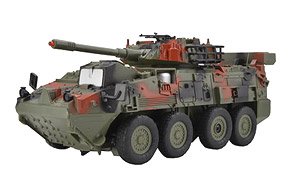 R/C バトルヴィークルジュニア 8輪装甲車 グリーン迷彩 (27MHz) (ラジコン)