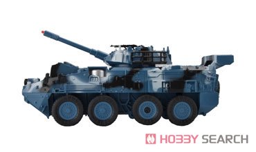 R/C バトルヴィークルジュニア 8輪装甲車 ブルー迷彩 (40MHz) (ラジコン) 商品画像2