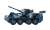 R/C 8 Wheeled Armored Vehicle Camouflage Blue (40MHz) (RC Model) Item picture2