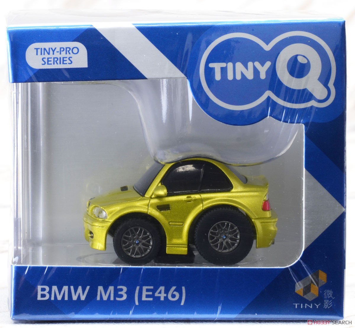 TinyQ BMW M3 E46 フェニックスイエロー (玩具) パッケージ1