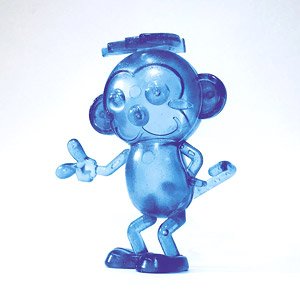 Plastic Model Monkey (Tomoe Ohgoshi Blue) (Plastic model)