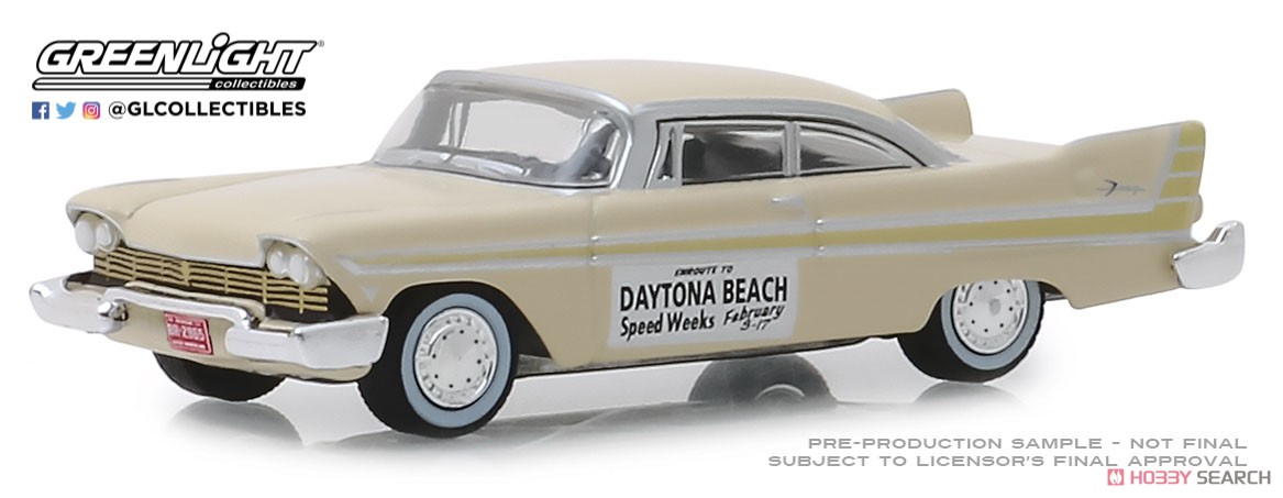 1957 Plymouth Fury - Daytona Beach Speed Weeks February 3-17, 1957 (ミニカー) 商品画像1