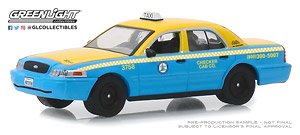 2011 Ford Crown Victoria Checker Cab Co.Taxi City of Los Angeles, California (ミニカー)