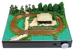 Pre-dio Base A4 Visual Scene Scenery of Farm House (Model Train)