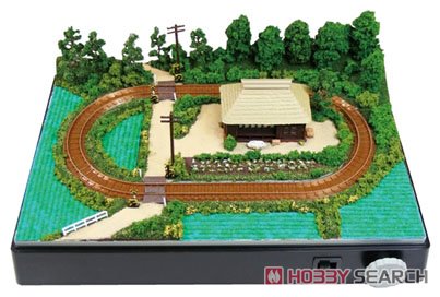 プレジオベース A4完成情景 農家のある風景 (鉄道模型) 商品画像1