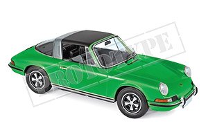 Porsche 911 S Targa 1973 Green (Diecast Car)