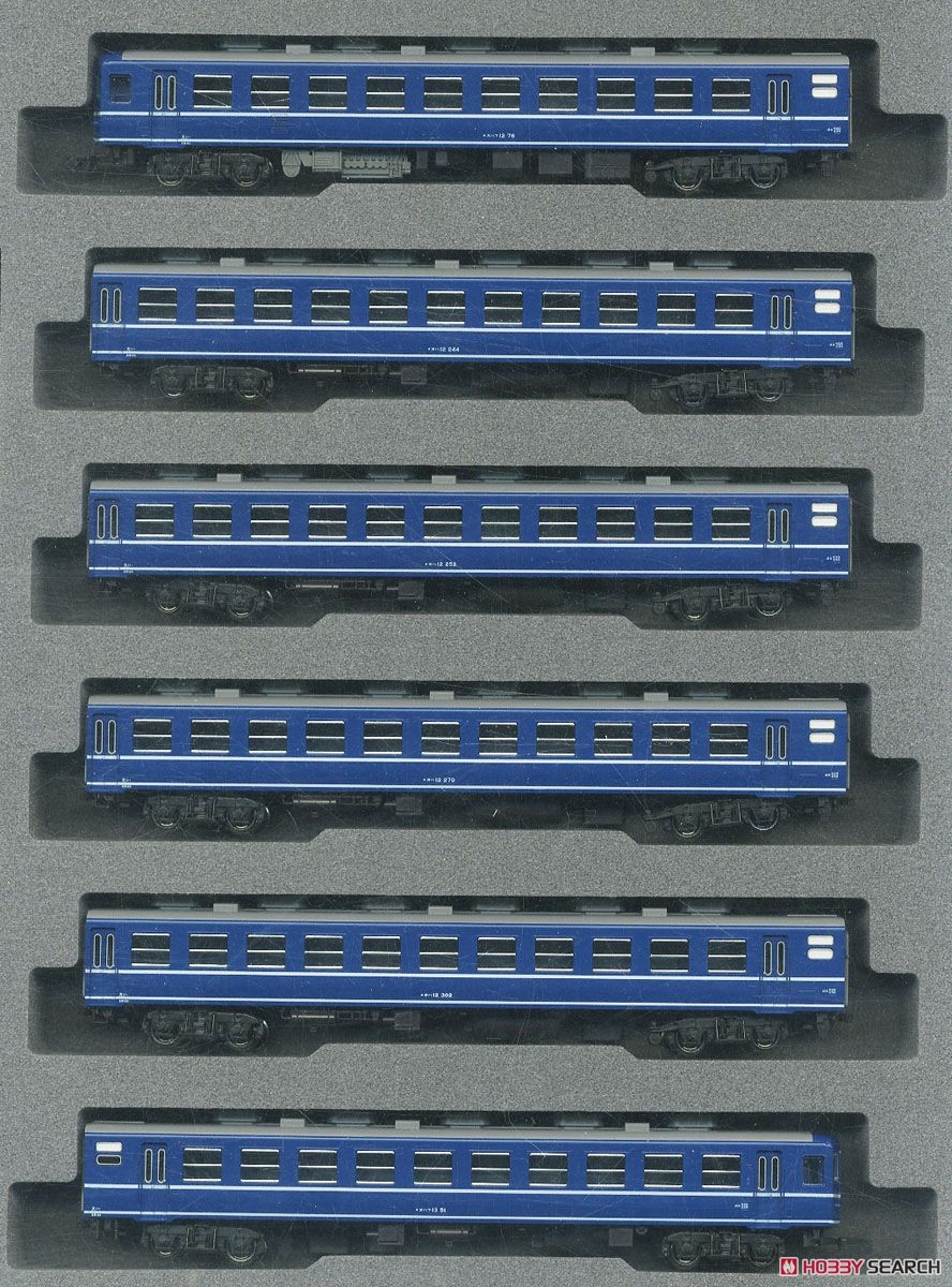 12系急行形客車 国鉄仕様 (6両セット) (鉄道模型) 商品画像1
