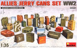 Allies Jerry Cans Set WW2 (Plastic model)