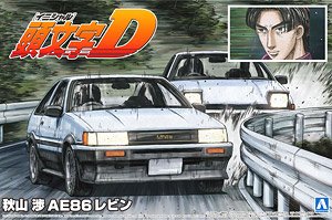 秋山渉 AE86 レビン (プラモデル)