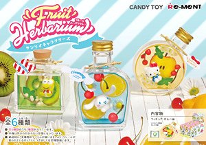 Sanrio Fruit Herbarium -Sanrio Characters- (Set of 6) (Shokugan)